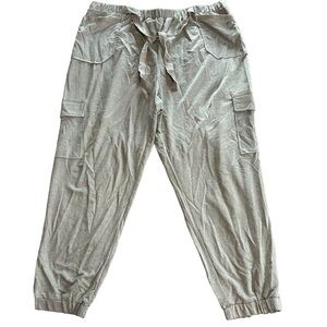 Est. 1946 Womens NWT Cargo Jogger Pants Tan Sz XL Soft and Light